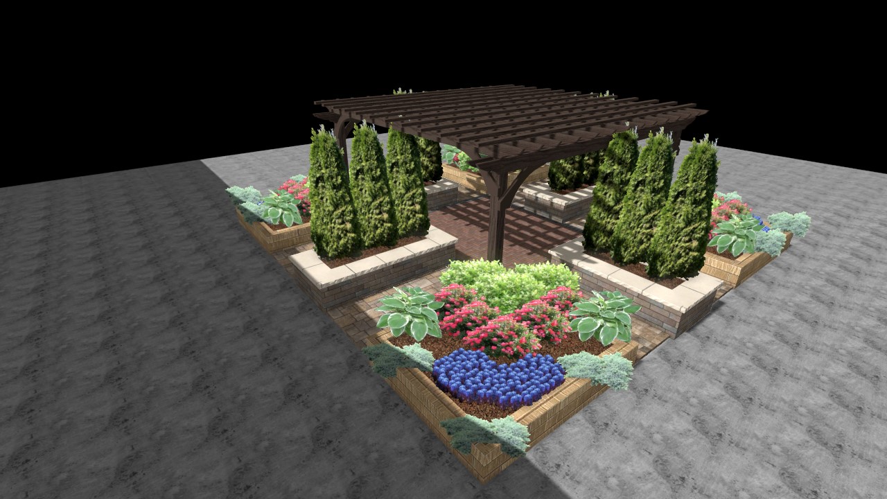 feature gardens at the indiana flower + patio show