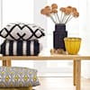 Black and Yellow Pillows - 100x100