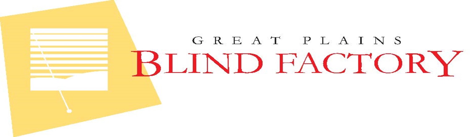 logo Great Plains Blind Factory Booth 537 at the Des Moines Home + Garden Show