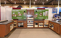 Exhibitor Exhibitor display booth