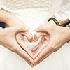 heart-shaped hands heart-shaped hands