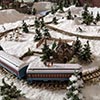 North Pole Express Train Display