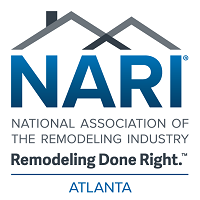 Blue and black Nari logo