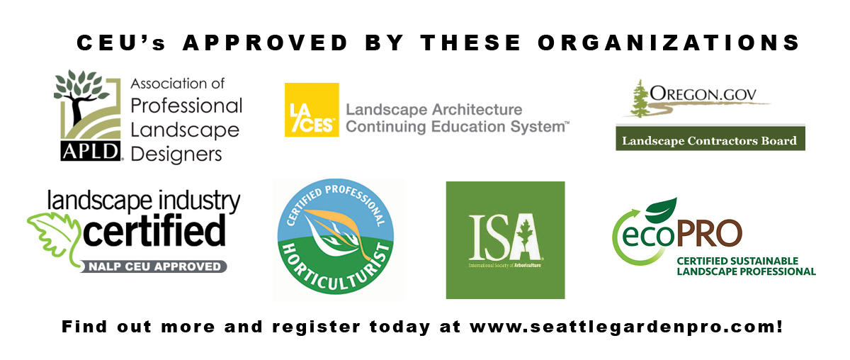 Website CEUs approved w ASLA ISA Website CEUs approved w ASLA ISA