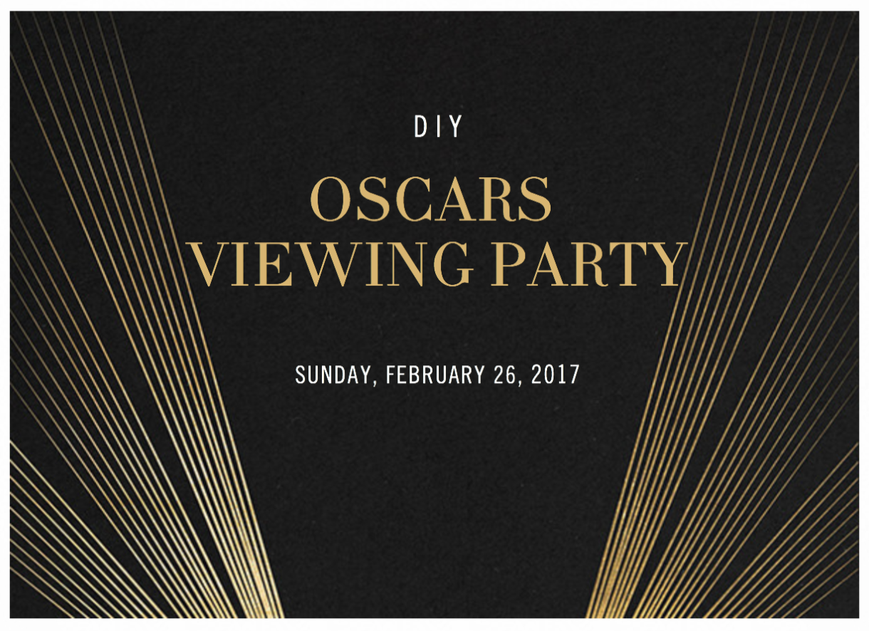 Oscars Viewing Party