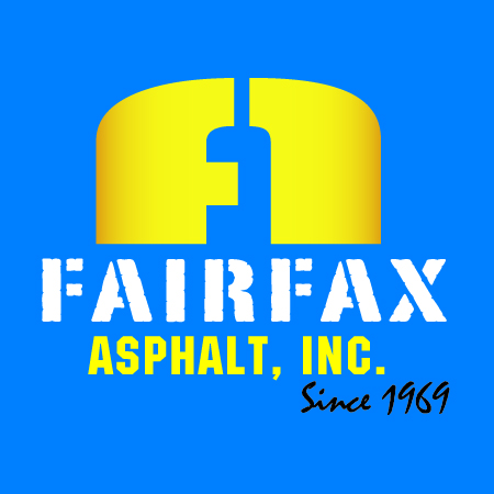 Fairfax Logo_Blue Back Fairfax Asphalt Inc. logo