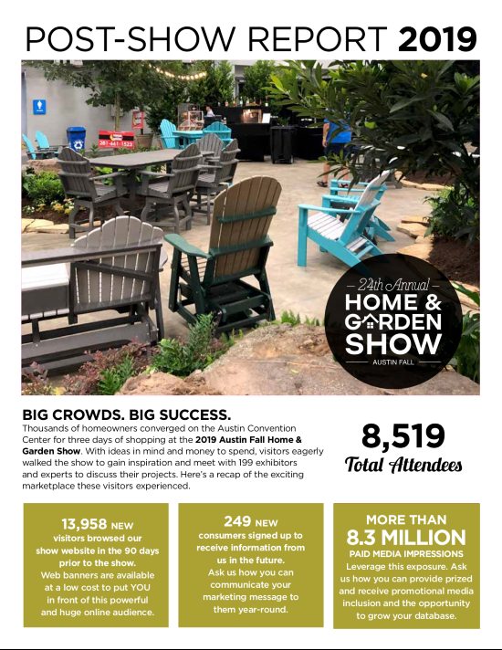 Show Profile For The Austin Fall Home Garden Show