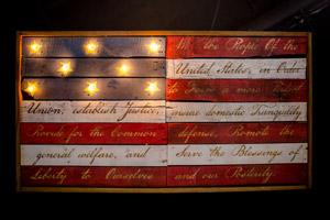 American flag lights American flag lights