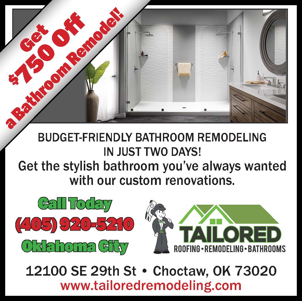 Shower Ad Tailored Remodeling