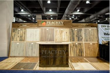 Peachey Hardwood Flooring Peachey Hardwood Flooring booth