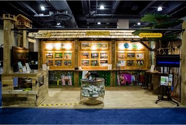 Treehouse World booth