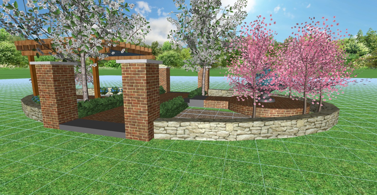 Feature Gardens At The Indianapolis Home Show Grok Landscapes by Design, a subsidiary of Dave's Lawn and Landscape, Inc., is a full-service design-build firm founded in 1990 in Fountaintown, IN. - Feature Gardens At The Indianapolis Home Show