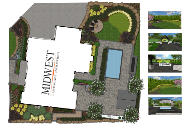 Midwest Landscape Industries Rendering 2022