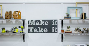 Make it, take it station