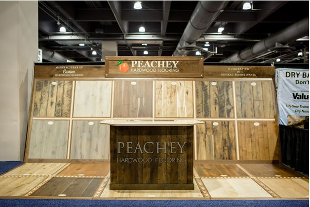 Inspirational Booth Ideas For The, Peachey Hardwood Flooring