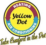 Yellow Dot Logo Yellow Dot Heating and Air Logo