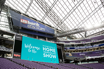 Stadium Welcome Sign