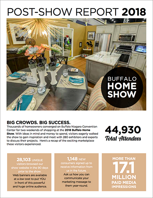 Buffalo Home Show Post Show Report Cover Buffalo Home Show Post Show Report Cover