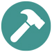 hammer icon hammer icon
