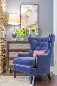 The Design Haus Raleigh Purple Chair WEB The Design Haus Living Room