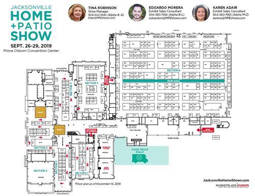 Floor Plan, Exhibitor Rates & Contract for the