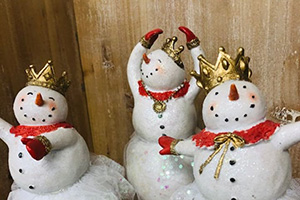 dancing snowmen dancing snowmen from Blooming Keepsakes