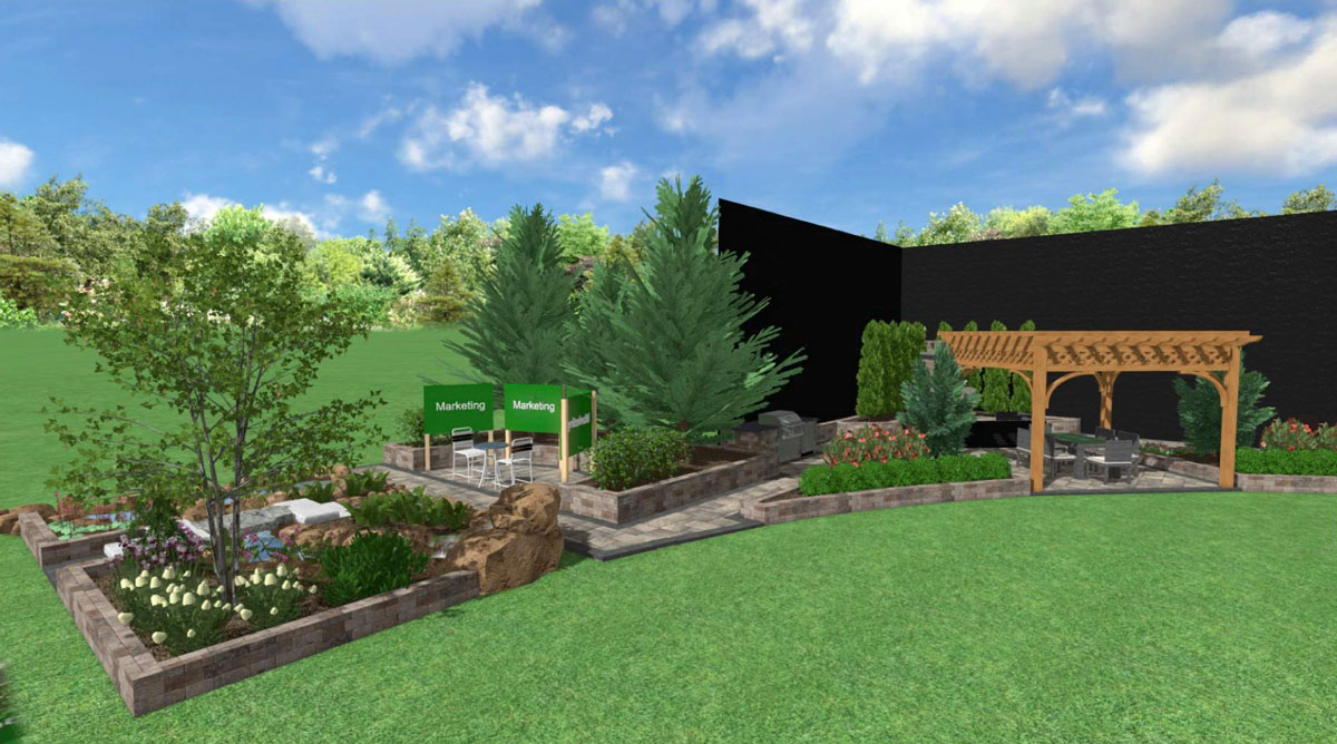 Feature Gardens At The Indiana Flower Patio Show 2019 Tbb Image4 Small