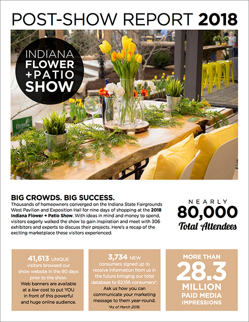 Indiana Flower + Patio Show Post Show Cover Indiana Flower + Patio Show Post Show Cover