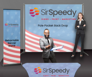 Example of trade show booth Raleigh