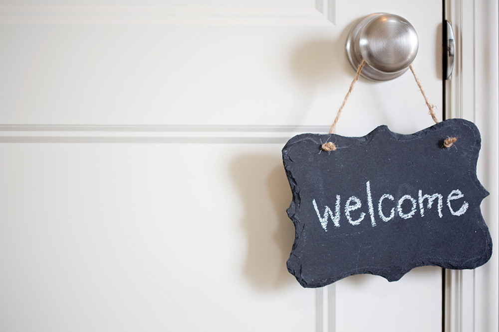 Welcome Chalkboard Welcome Chalkboard