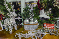 Silver tree decorations Silver tree decorations