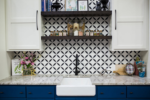 Bold Backsplash