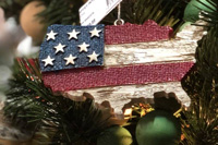 American flag tree ornament American flag tree ornament
