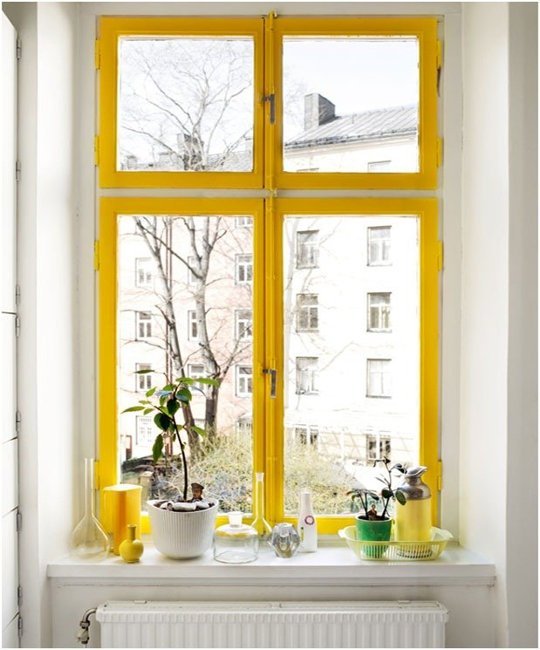 Making A Impact With Small Diy Projects This Winter Diy Window Image Via Apartment Therapy