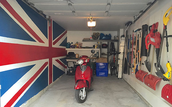 Finished Garage