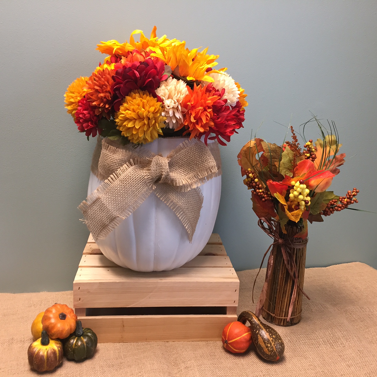 Pumpkin Planter Pumpkin Planter