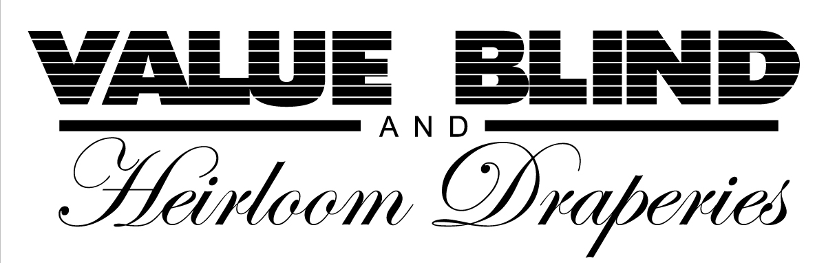 Value Blind and Heirloom Draperies Logo