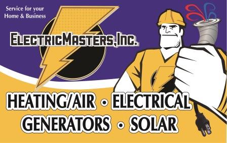 Electric Masters no phone number logo