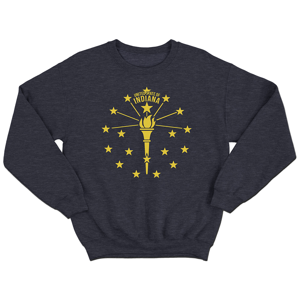 United State of Indiana Crew Sweatshirt
