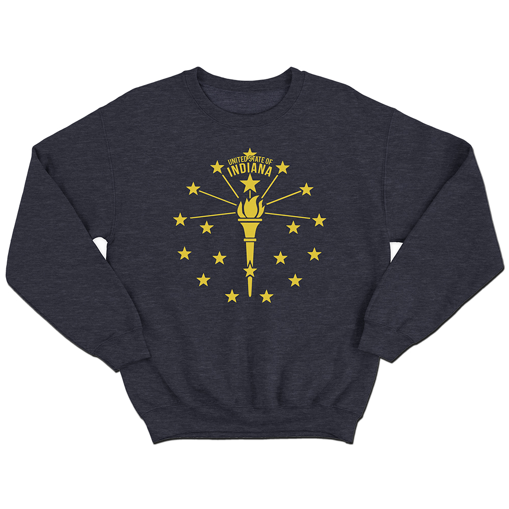 United State of Indiana Crew Sweatshirt