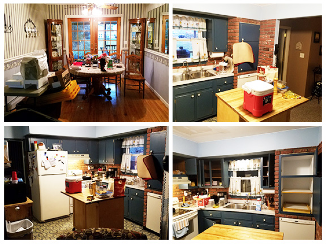 Old kitchen Old kitchen