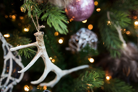 Tree_Deer Ornament Holiday Decor