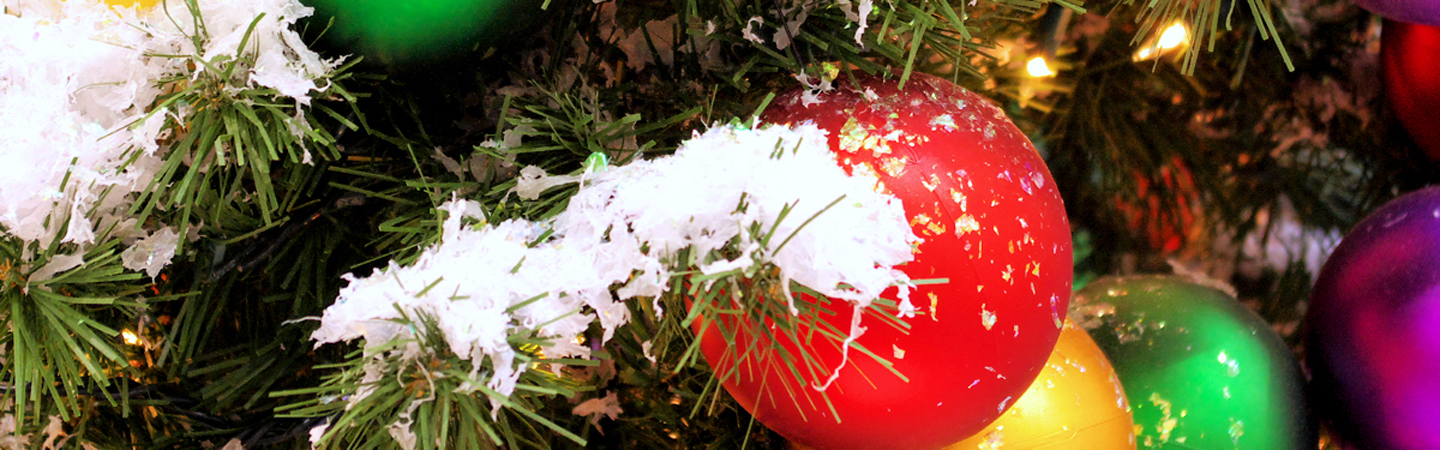 Christmas ornaments red ball
